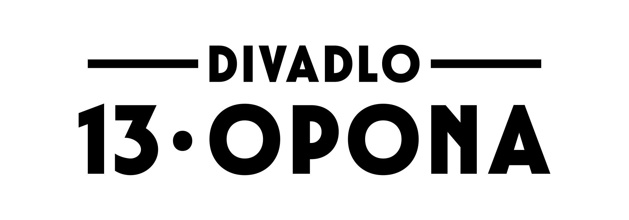 Logo Divadlo 13.opona